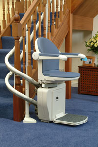 Sterling 2000 Curved Stair Lift